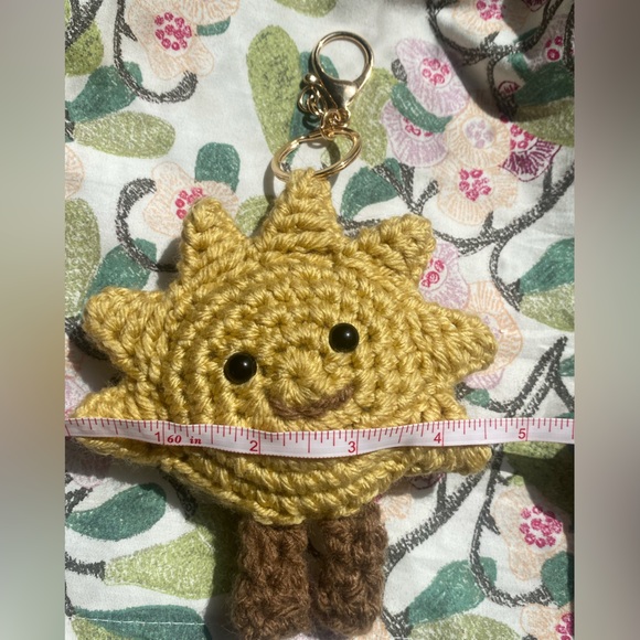 Jellycat sun Crochet Keychain charm - Picture 4 of 6